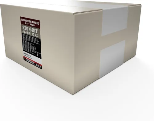 Vista 13 de Óxido de aluminio n.º 16 – 50 libras o 22.6 kg – Medios de chorro de arena gruesos premium de larga duración, arena de chorro de arena de alta