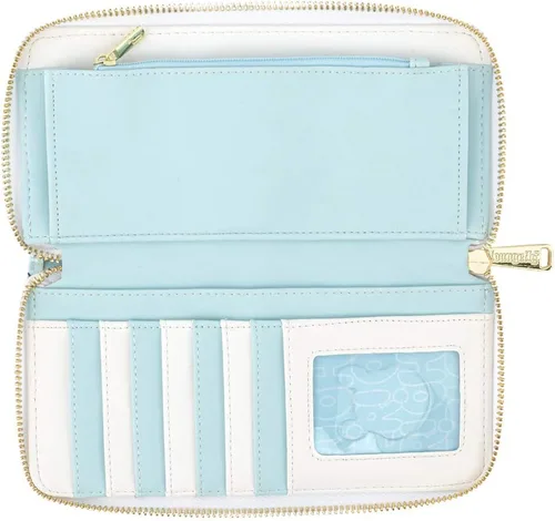 Vista 4 de Loungefly Disney Winnie The Pooh Balloon Friends - Cartera de piel sintética con cremallera alrededor