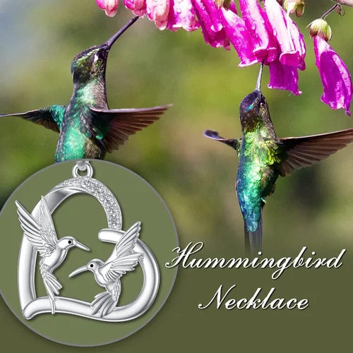 Vista 2 de Regalos para el día de la madre, plata de ley 925, collar de animales para madre e hija, regalos de joyería de animales lindos para mujeres, niñas