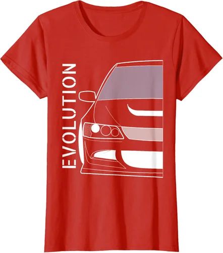 Vista 80 de Camiseta Evo 8 Design Turbo JDM Classic Legends, Negro, S
