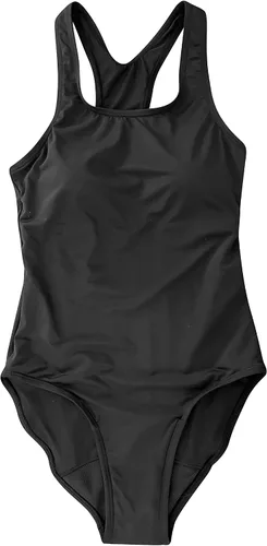 Vista 3 de Traje de baño de una pieza a prueba de fugas para adolescentespreadolescentes