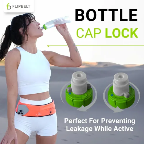 Vista 6 de FlipBelt Botella de agua portátil ligera para correr