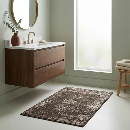 Vista 275 de Unique Loom Sofia Collection - Tapete Casino, 2 pies 2 pulgada x 3 pies 1 pulgada, rectangular, beige/tostado