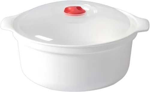 Vista 10 de Tazones para microondas de 3 piezas con tapas, aptos para microondas, platos aptos para microondas para calentar alimentos, artículos esenciales