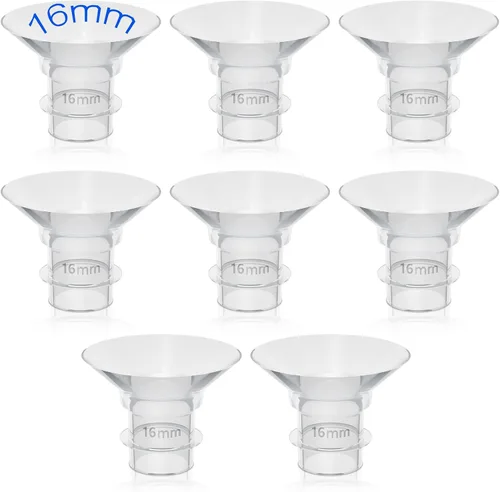 Vista 17 de Inserto de brida de 0.472 in compatible con brida de 0.945 in/escudo de extractores de leche, para Momcozy S9 Pro S10 S12 Pro Medela Spectra Elvie