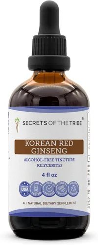 Vista 7 de Tintura de ginseng rojo coreano sin alcohol, extracto líquido sin alcohol, ginseng rojo coreano silvestre (ginseng asiático, ginseng panax) raíz