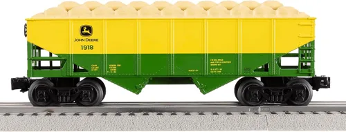 Vista 8 de Lionel John Deere Freight LionChief 5.0 Juego de Tren Eléctrico de Calibre O con Bluetooth y Control Remoto