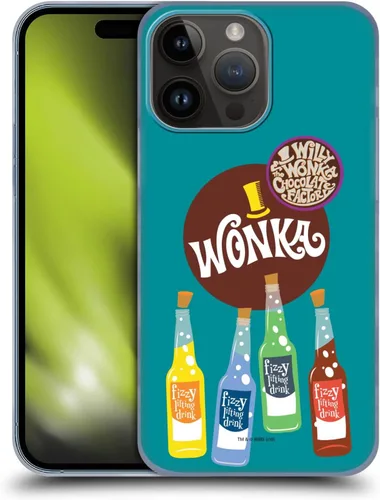 Vista 8 de Head Case Designs Funda rígida con licencia oficial de Willy Wonka y The Chocolate Factory Candy Bar Graphics compatible con Apple iPhone 15 Pro Max