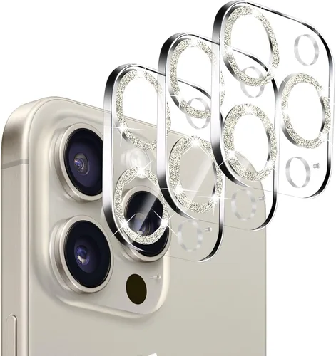 Vista 129 de Dengduoduo Paquete de 3 protectores de lente de cámara de vidrio templado para iPhone 15 de 6.1 pulgadas y para iPhone 15 Plus de 6.7 pulgadas