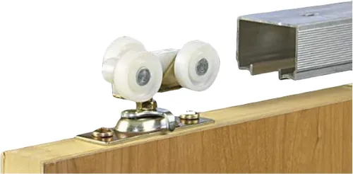 Vista 3 de Johnson Hardware Herrajes para puerta corredera o de bolsillo de grado comercial 100PD (48")