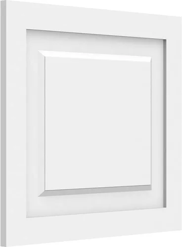 Vista 45 de Ekena Millwork Panel de pared decorativo Harrison de 12 pulgadas de ancho x 12 pulgadas de alto x 5/8 pulgadas de alto