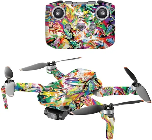 Vista 32 de MightySkins - Compatible con DJI Mini 2 Dron portátil - Humo brillante Funda protectora de vinilo duradera y única Fácil de aplicar, quitar