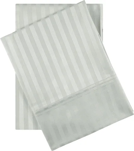 Vista 10 de Superior Fundas de almohada de algodón egipcio de 600 hilos, estándar, marfil, juego de 2 piezas