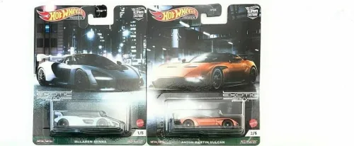 Vista 2 de Hot Wheels Car Culture 2021 Exotic Envy - Juego completo de 5 vehículos