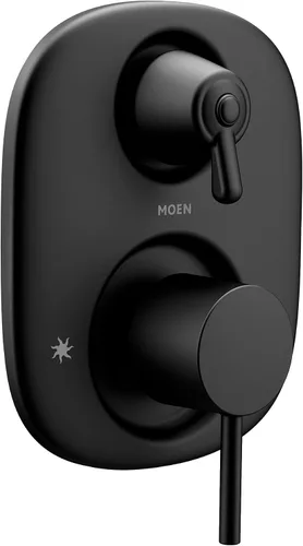 Vista 5 de Moen Align Níquel Cepillado Moentrol Kit de Moldura para Válvula Desviadora de Transferencia de 3 Funciones, Válvula Requerida, T3290BN