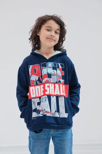 Vista 2 de Transformers Optimus Prime Bumblebee Megatron - Sudadera con capucha de media cremallera para niños pequeños a grandes