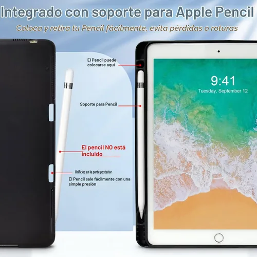 Vista 5 de Zonefoker Fundas para iPad de 6ª y 5ª Generación 2018/2017, Funda para iPad Air 2 2014, iPad Air 2013, Funda para iPad Pro 9.7 pulgadas 2016 con #12