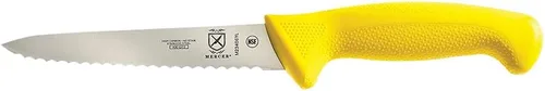 Vista 66 de Mercer Culinary Mercer Cutlery Millennia - Cuchillo de chef de 8 pulgadas, codificado por colores, juego de cuchillos de 4 piezas, alto carbono