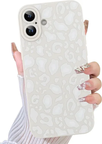 Vista 80 de TEAUGHT Compatible con iPhone 11 Funda con patrón lindo estampado de leopardo negro guepardo + protector de pantalla a prueba de golpes, funda