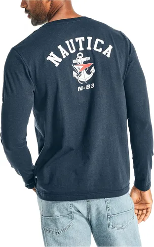 Vista 2 de Nautica Camiseta de manga larga estampada hecha de forma sostenible