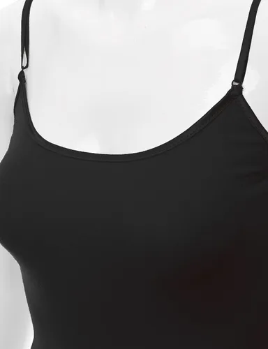 Vista 5 de Bozzolo Camiseta sin mangas para mujer con tirantes delgados ajustables