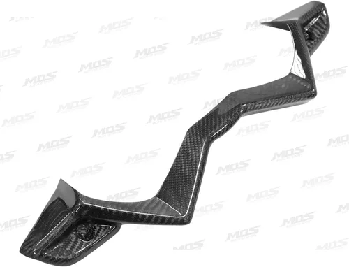 Vista 2 de MOS - Cubierta de tablero de fibra de carbono en forma de M compatible con Yamaha Xmax 250 300 2017-2022