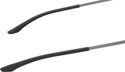 Vista 6 de Under Armour Gafas de sol UA Instinct Pilot para adultos, Rutenio Oscuro/Gris Polarizado