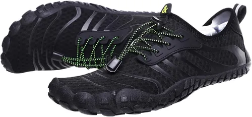 Vista 2 de Zapatos de agua para hombre y mujer, zapatos acuáticos de secado rápido, zapatos de agua atléticos descalzos para navegación, pesca, buceo, surf