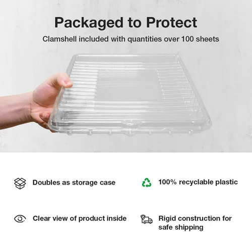 Vista 5 de OnlineLabels 2" x 1" Rectangle Labels - White Matte - 10 Sheets