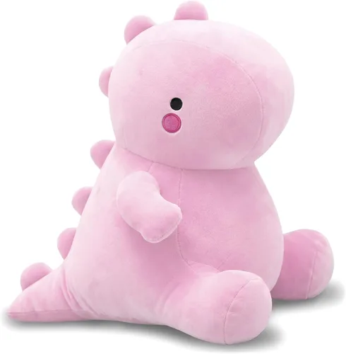 Vista 9 de VHYHCY Lindos Juguetes de Peluche de Dinosaurio, Juguetes Muñecos de Animales de Peluche de Dinosaurio Gordo, Peluche Suave de Animal de Peluche