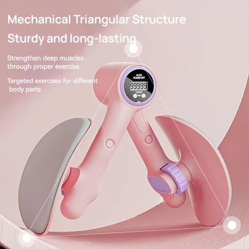 Vista 4 de Entrenador de muslos ejercitador Kegel, entrenador de suelo pélvico, entrenador Kegel para rehabilitación posparto, recortadora interna del muslo