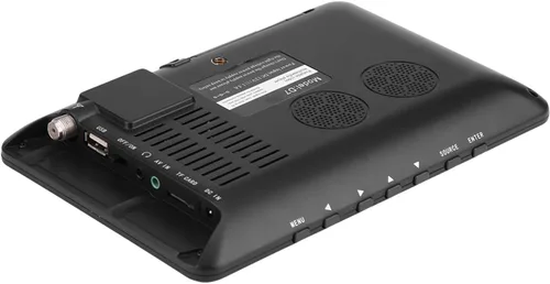 Vista 3 de ASHATA Televisión digital portátil, 7 pulgadas/10 pulgadas LCD 1080P ATSC TV digital para automóvil con radio FM, TV digital estéreo compatible