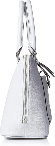 Vista 6 de Calvin Klein Blanche Pebble - Bolso de cuero para cúpula
