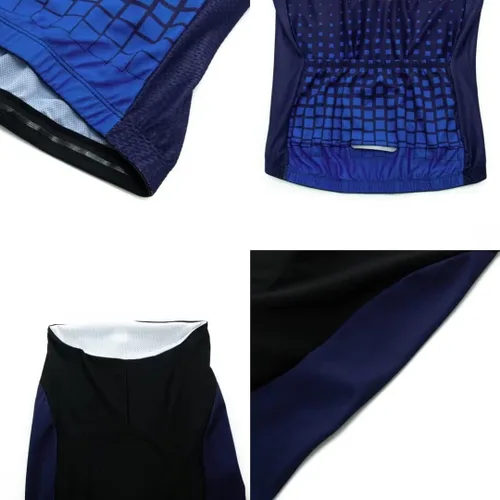 Vista 5 de Maillot de ciclismo - hombres y mujeres ropa de ciclismo Jersey de ciclismo conjunto de ciclismo camisas de ciclismo transpirable secado rápido
