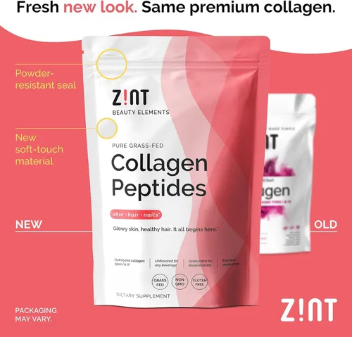 Vista 5 de Proteína de colágeno hidrolizada, 32 onza, 1