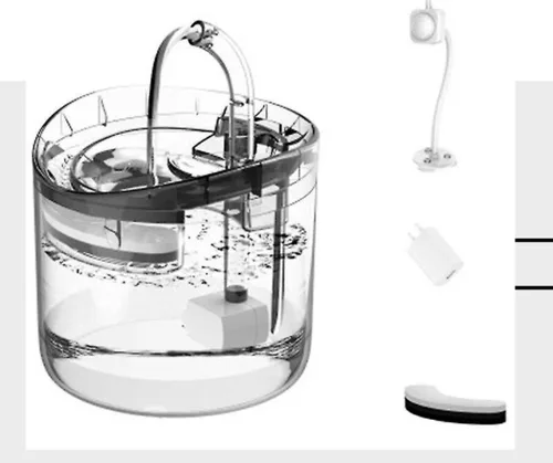 Vista 3 de Fuente De Agua Con Sensor Automático Para Perros Y Gatos.