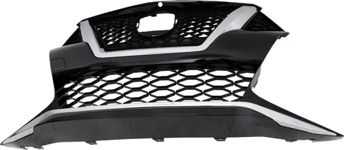 Vista 51 de Garage-Pro Conjunto de Parrilla Frontal para Nissan Frontier 1998-2000, Cáscara Cromada, Inserción Negra, Accesorios Nissan Frontier, NI1200183