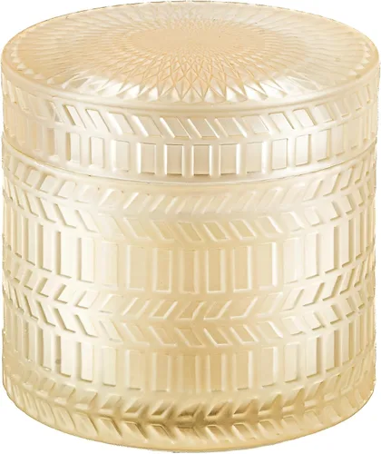 Vista 3 de Hidden Label Vela decorativa en frasco, rosa y sándalo + velas perfumadas de vainilla y coco, velas con mecha de madera