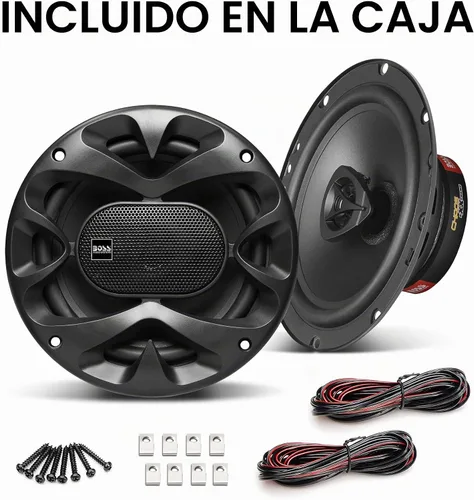 Vista 6 de BOSS Audio Systems CH6520B - Altavoces para puerta de automóvil de 6.5 pulgadas, 250 vatios máximo (par), coaxial, 2 vías, rango completo, 4 ohmios