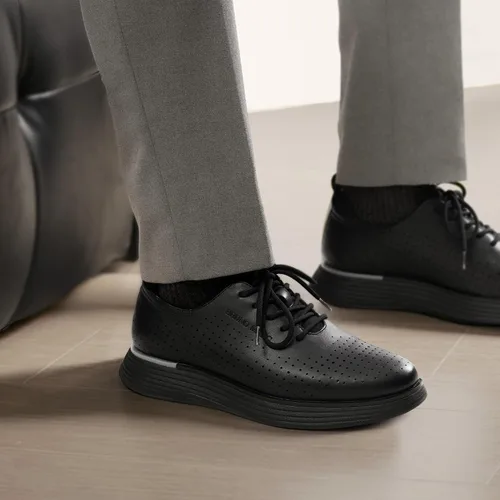 Vista 6 de Bruno Marc - Tenis de vestir MaxFlex de moda para hombre, zapatos casuales clásicos Oxfords
