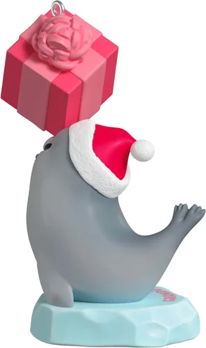 Vista 6 de Hallmark Keepsake Adorno Navideño 2025, Foca Nieta 2025