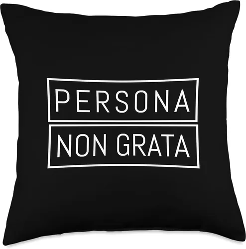 Vista 4 de Persona Non Grata Throw Pillow