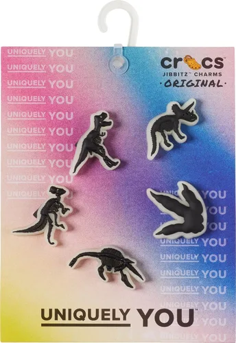Vista 4 de Crocs Paquete de 5 dijes de animales para zapatos Jibbitz