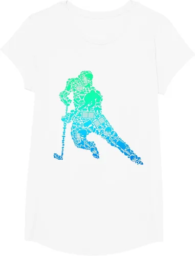Vista 22 de Jugador de hockey sobre hielo Camiseta de hockey sobre hielo para hombres y niños Asphalt Grey