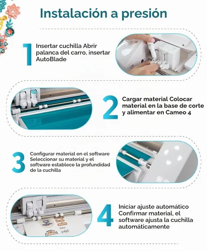 Vista 7 de Silhouette AutoBlade para Cameo 4