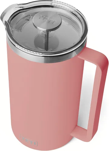 Vista 18 de YETI Rambler - Cafetera de prensa francesa de 34 onzas, color rojo rescate