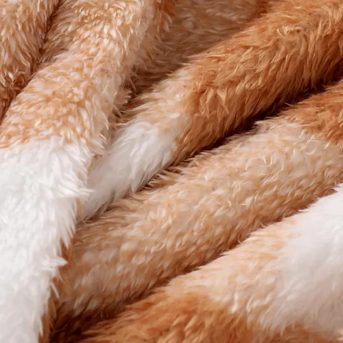 Vista 9 de MIEKISA Mameluco peludo a cuadros con capucha para bebés, niños y niñas, otoño e invierno