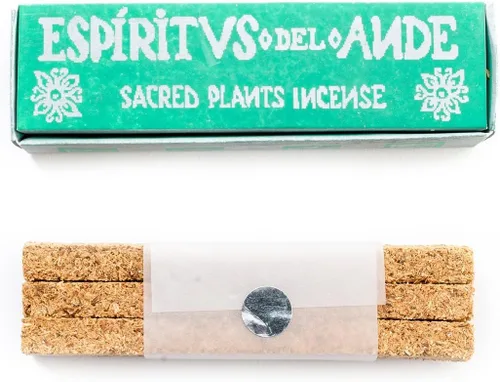 Vista 2 de Incienso: Palitos de Palo Santo, Wiraqoya y Romero