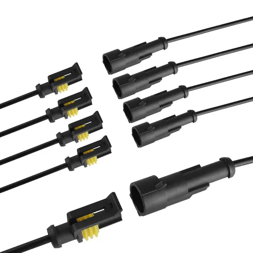 Vista 10 de MUYI - Conector de terminal de serie de cable impermeable de 1.5mm (Conector de 1-4 pines (384 piezas))