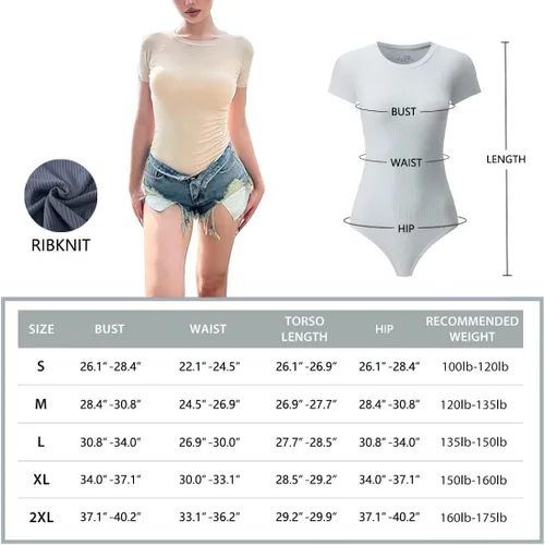 Vista 7 de Kivdol Paquete de 3 camisetas de manga corta con cuello redondo para mujer